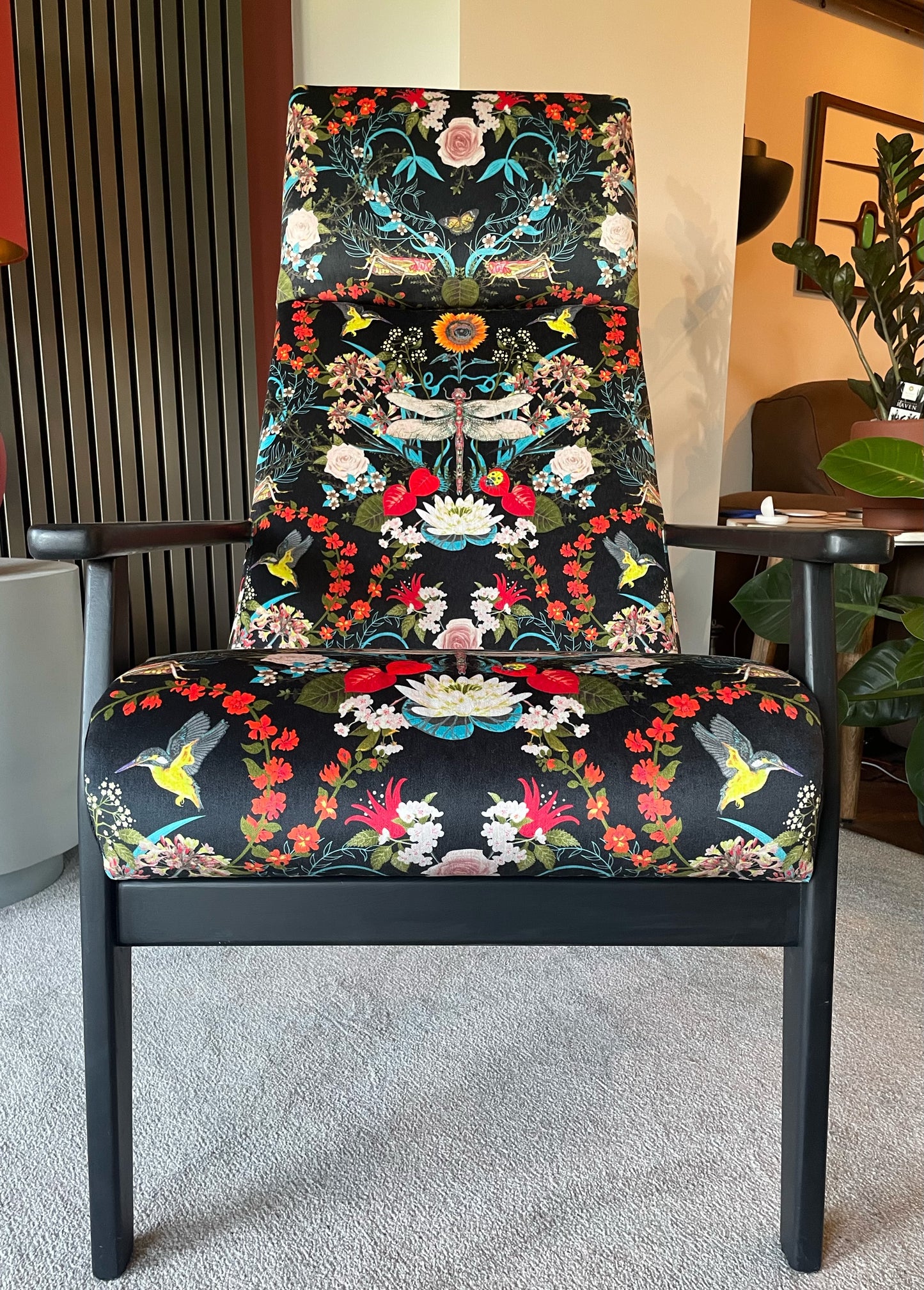 Parker Knoll - Becca Who velvet Garden Treasures