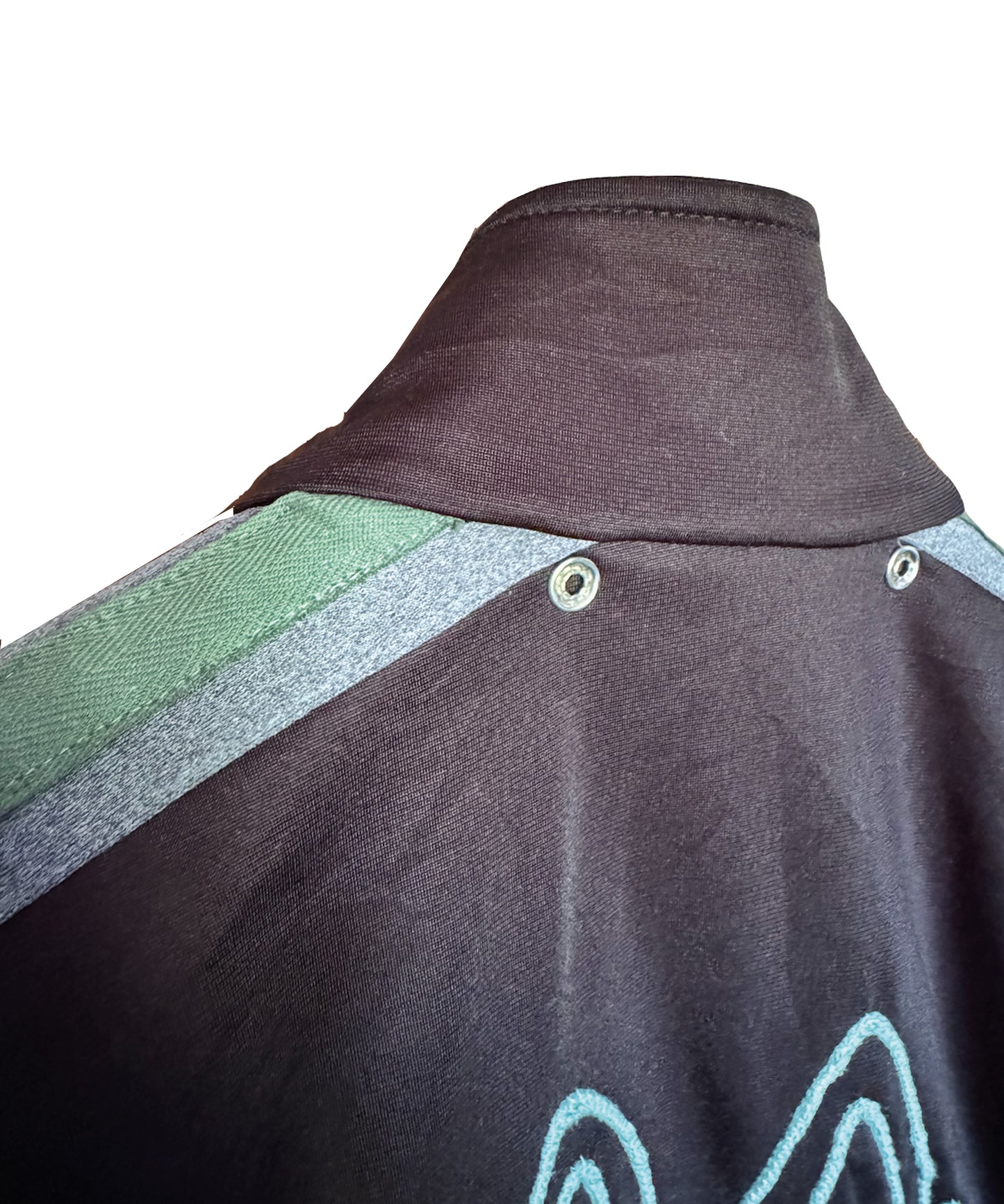 Adidas hoodie with corded Labubu on the reverse-short sleeve-detachable hood