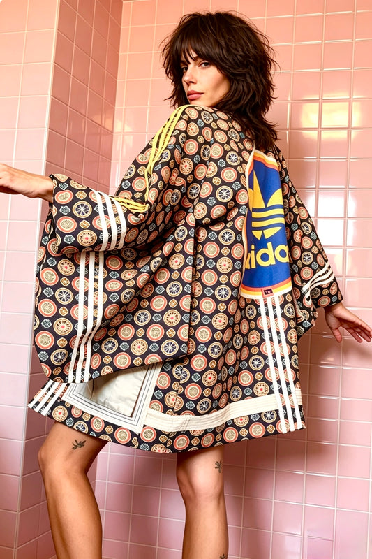Adidas Reworked Kimono – Geo Print Mix (Foulard Print)