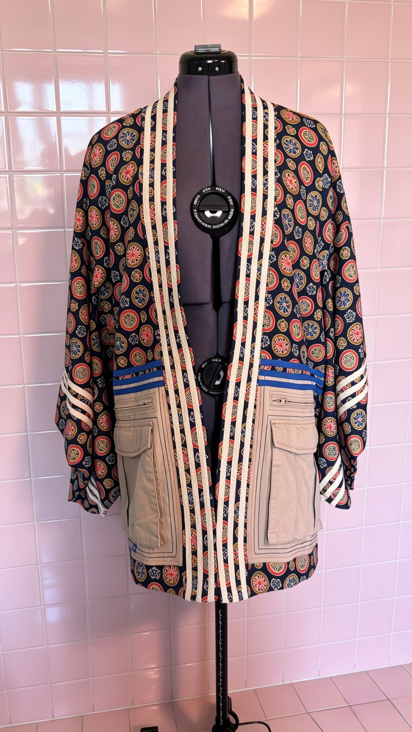 Adidas Reworked Kimono – Geo Print Mix (Foulard Print)