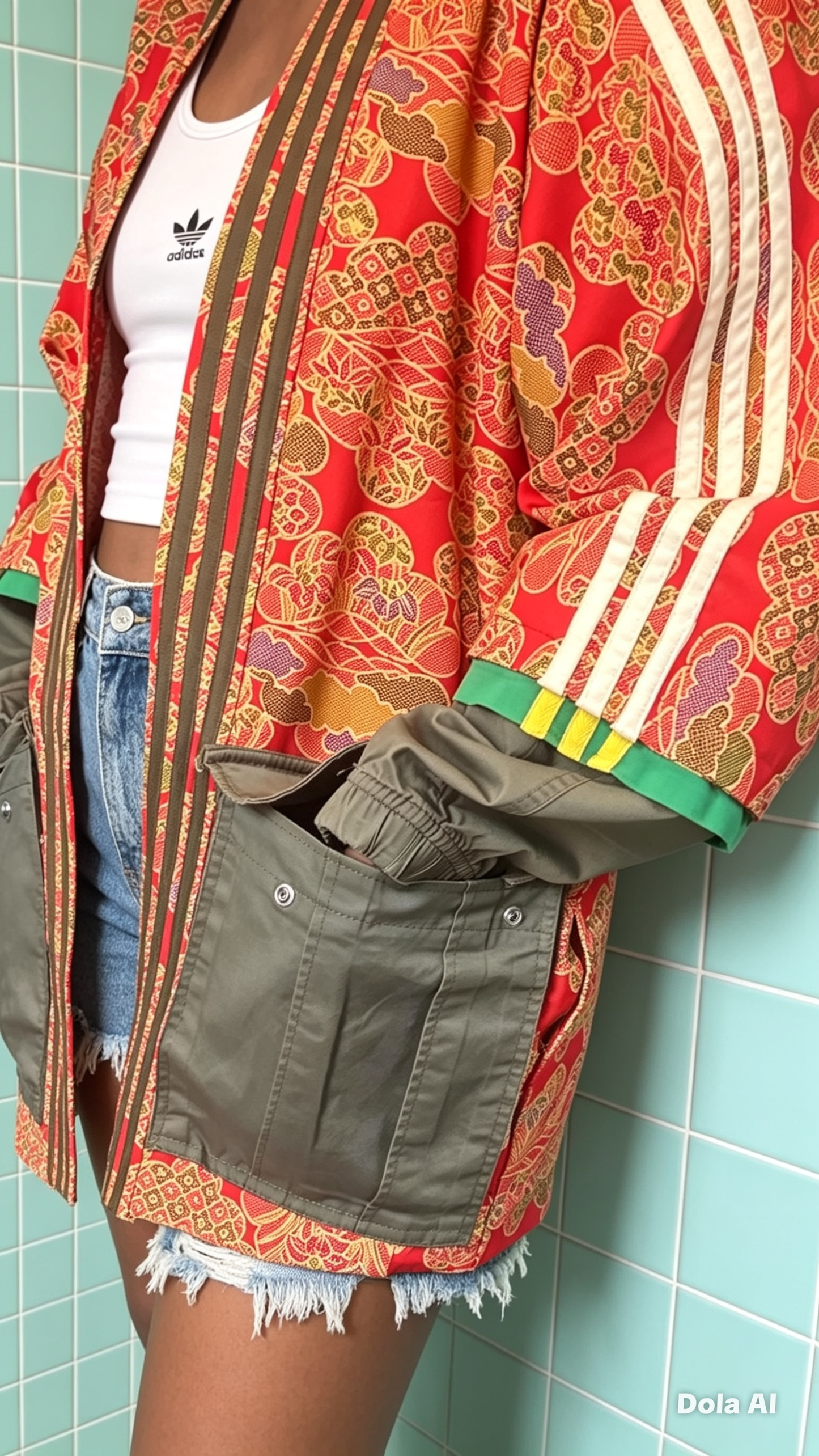 Adidas Reworked Fully Lined Kimono