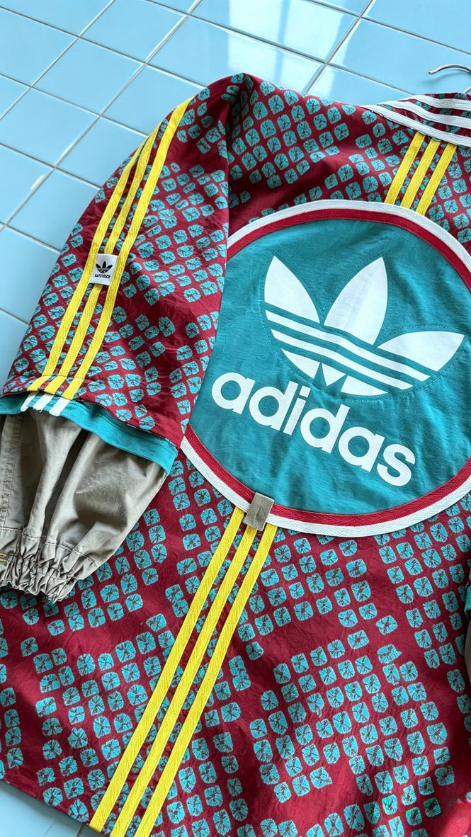 Adidas Reworked Kimono – Yellow 3 Stripe Detail