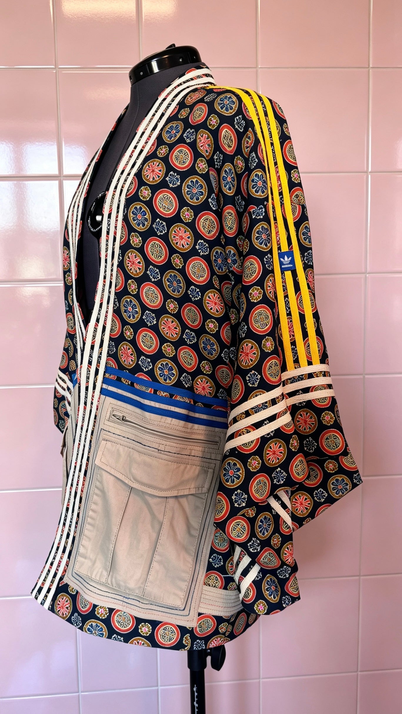 Adidas Reworked Kimono – Geo Print Mix (Foulard Print)