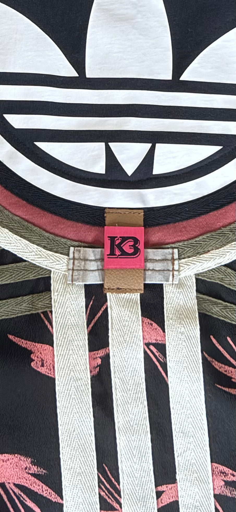Adidas Reworked Longline Silk Kimono – Camo Pocket Detail