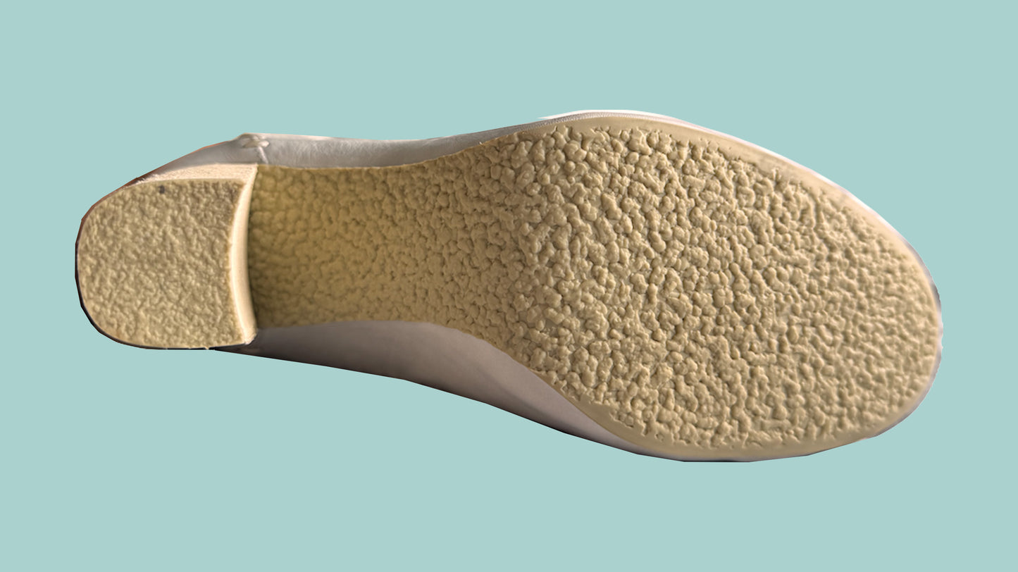 Cowboy/Mocassin boot- duck egg colourway.