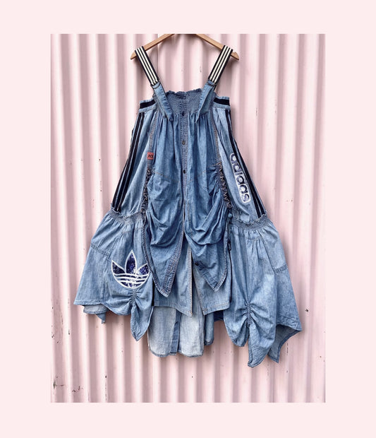Denim sports dress